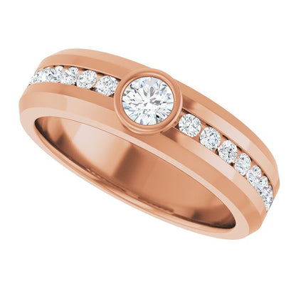 3/4 CTW Lab-Grown Diamond Band, 5.91 mm