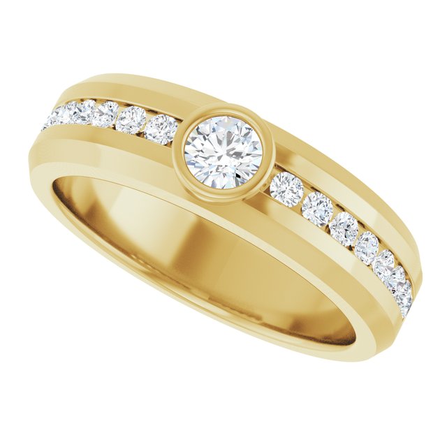 5/8 CTW Natural Diamond Band, 5.91 mm