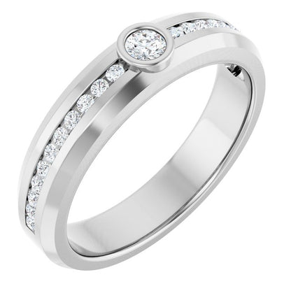 1/4 CTW Natural Diamond Band, 4.7 mm