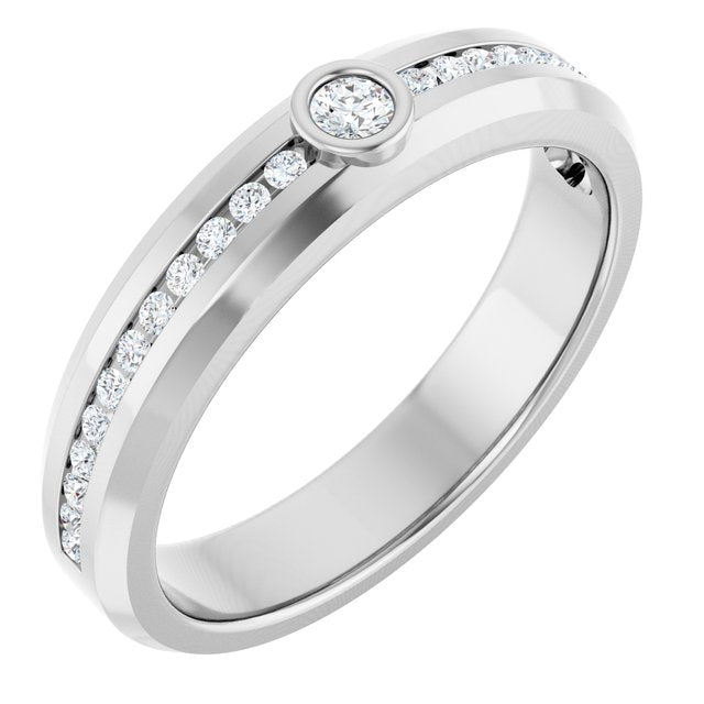 1/4 CTW Natural Diamond Band, 4.7 mm