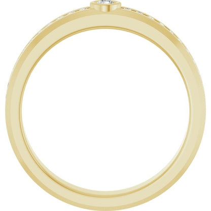 1/4 CTW Lab-Grown Diamond Band, 4.4 mm