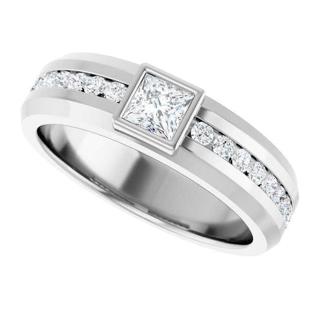 7/8 CTW Lab-Grown Diamond Band, 5.8 mm