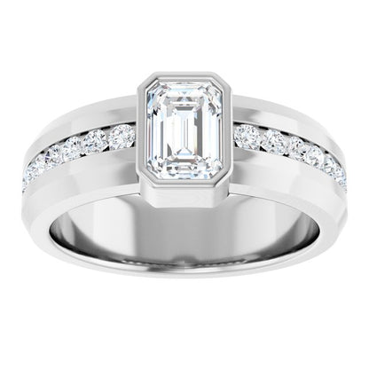 1 3/4 CTW Lab-Grown Diamond Band, 8.5 mm