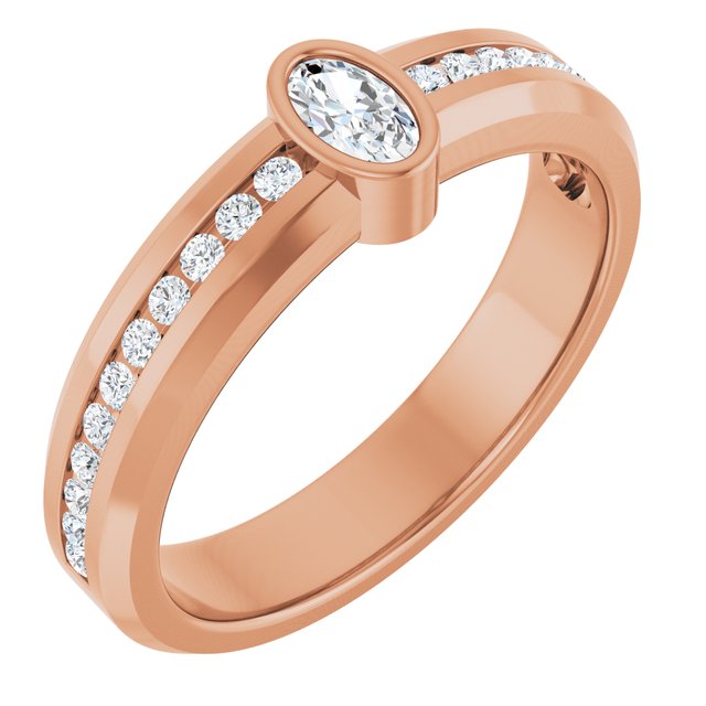 5/8 CTW Lab-Grown Diamond Band, 6.3 mm