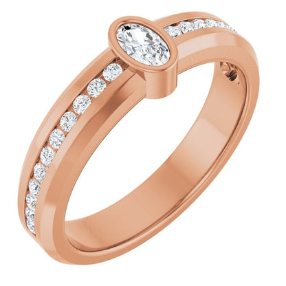 5/8 CTW Lab-Grown Diamond Band, 6.3 mm
