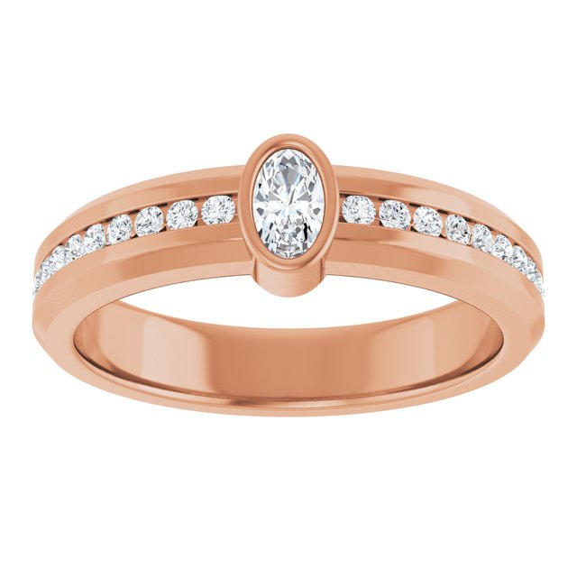 5/8 CTW Lab-Grown Diamond Band, 6.3 mm