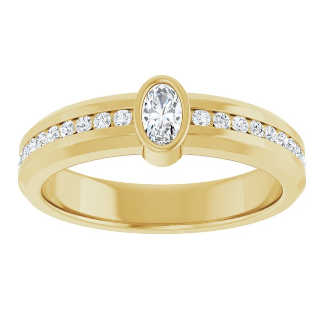 5/8 CTW Lab-Grown Diamond Band, 6.3 mm