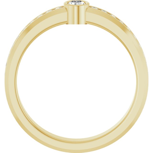 5/8 CTW Lab-Grown Diamond Band, 6.3 mm