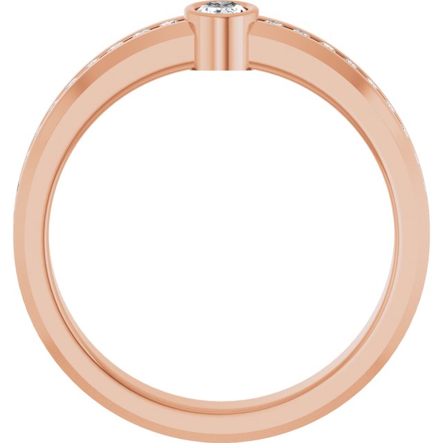 5/8 CTW Lab-Grown Diamond Band, 6.3 mm