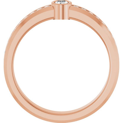 5/8 CTW Lab-Grown Diamond Band, 6.3 mm