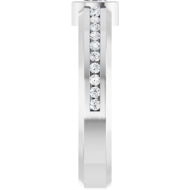 5/8 CTW Lab-Grown Diamond Band, 6.3 mm