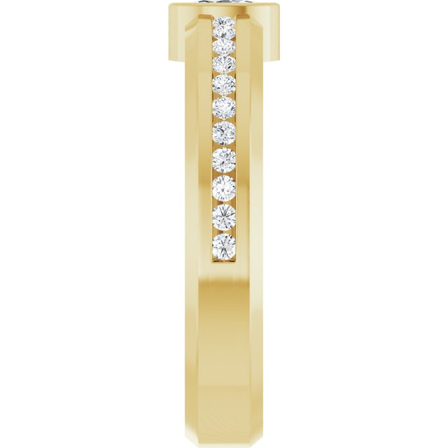 5/8 CTW Lab-Grown Diamond Band, 6.3 mm