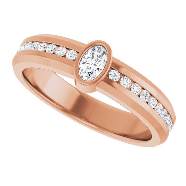 5/8 CTW Lab-Grown Diamond Band, 6.3 mm