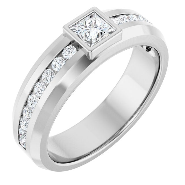 7/8 CTW Lab-Grown Diamond Band, 5.8 mm