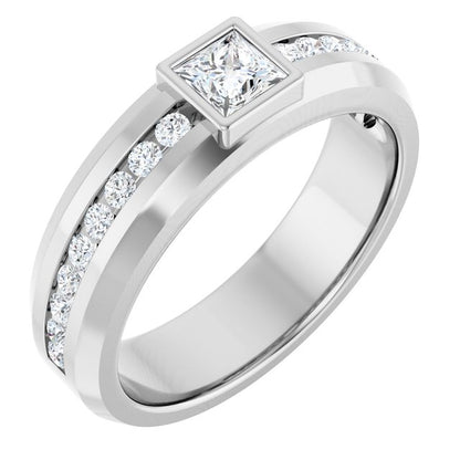 7/8 CTW Lab-Grown Diamond Band, 5.8 mm