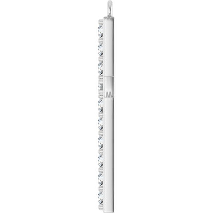 1/2 CTW Lab-Grown Diamond Cross Dangle, 16.8 mm x 25.3 mm