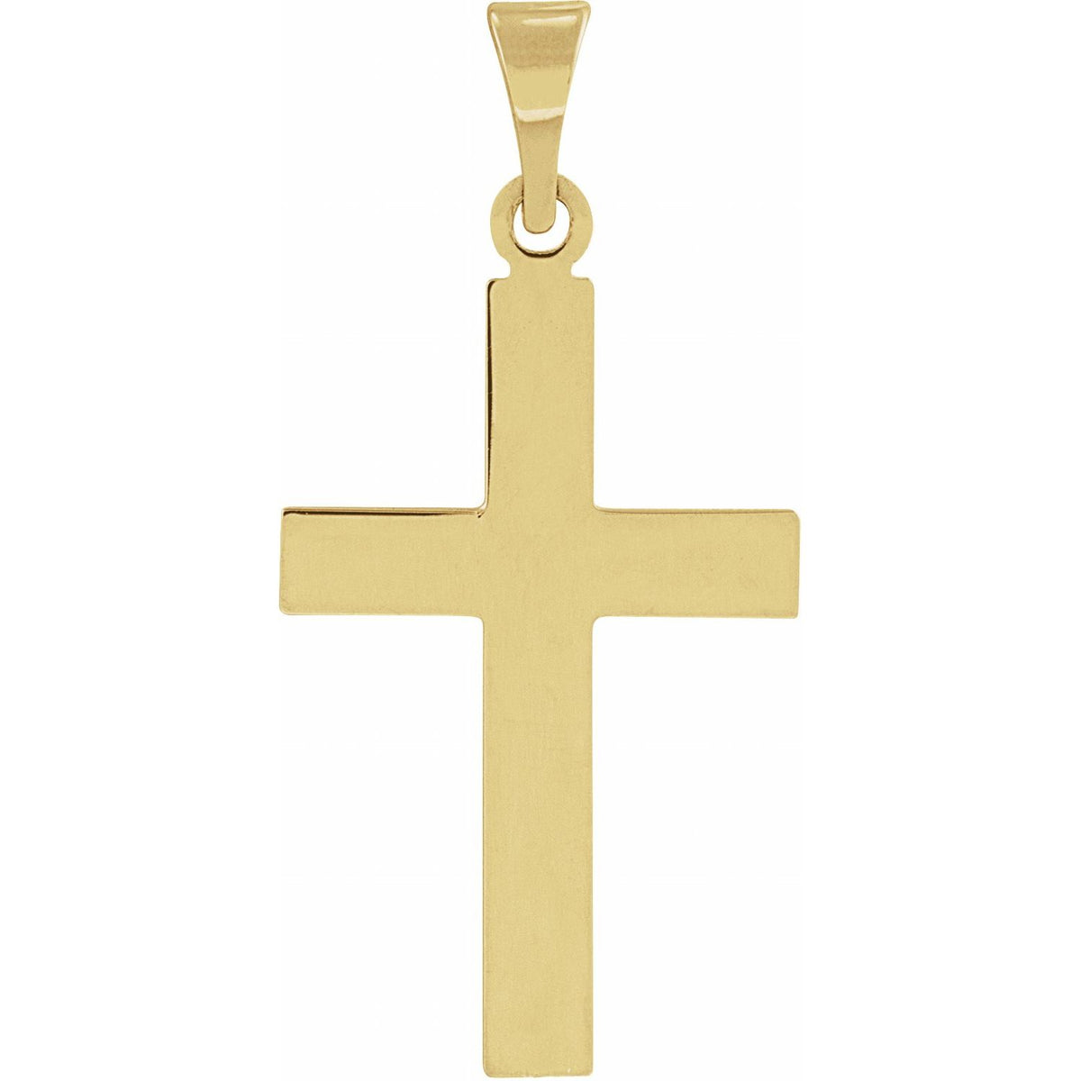 25.9x12 mm Cross Pendant, 25.9 x 12 mm (R4030)