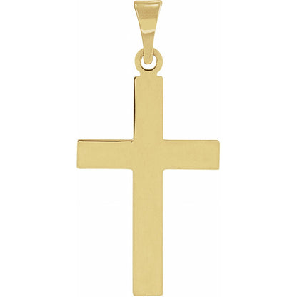 25.9x12 mm Cross Pendant, 25.9 x 12 mm (R4030)