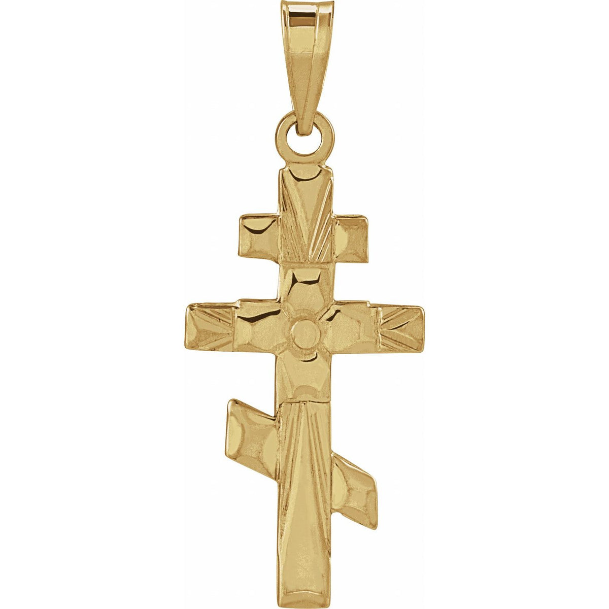 20x10 mm Orthodox Cross Pendant