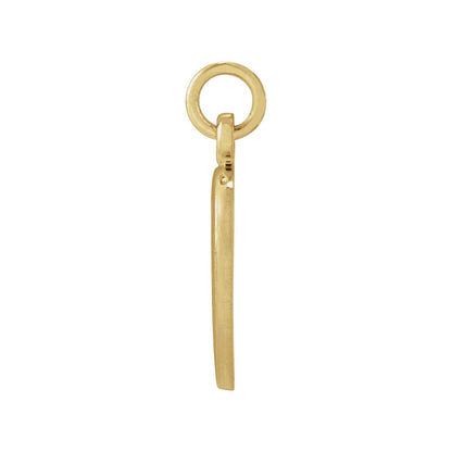 14K Yellow Gold 10.15x12 mm St. Francis of Assisi Medal