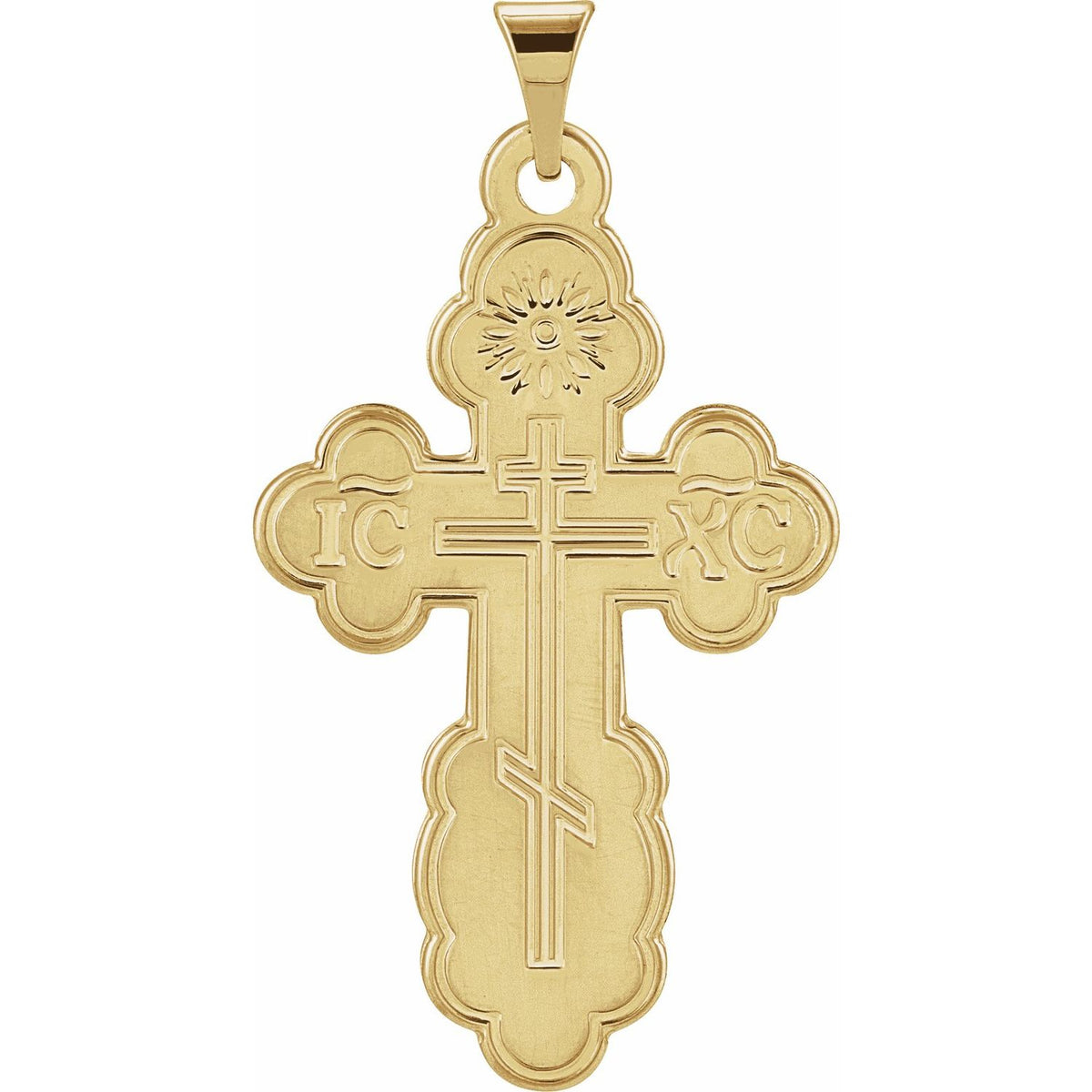 26x17 mm Orthodox Cross Pendant