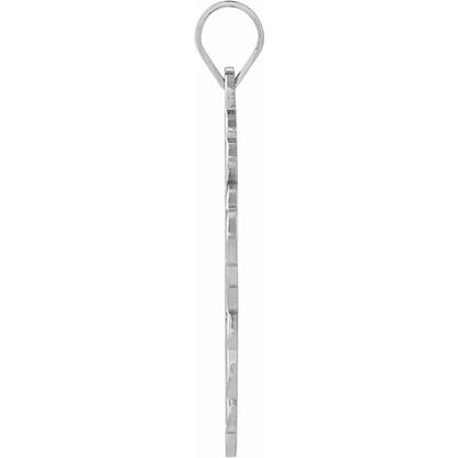19x13 mm Orthodox Cross Pendant