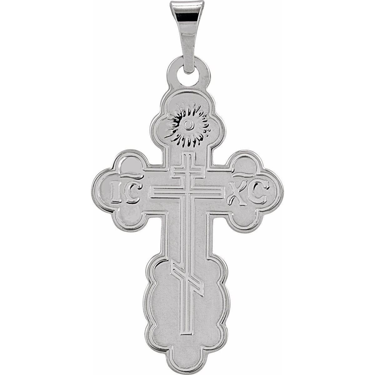 19x13 mm Orthodox Cross Pendant