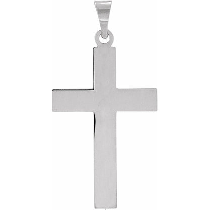 29.4x13. Cross Pendant, 29.4 x 13.8 mm (R4030)