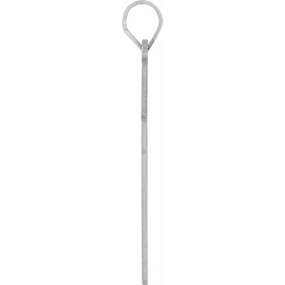 29.4x13. Cross Pendant, 29.4 x 13.8 mm (R4030)