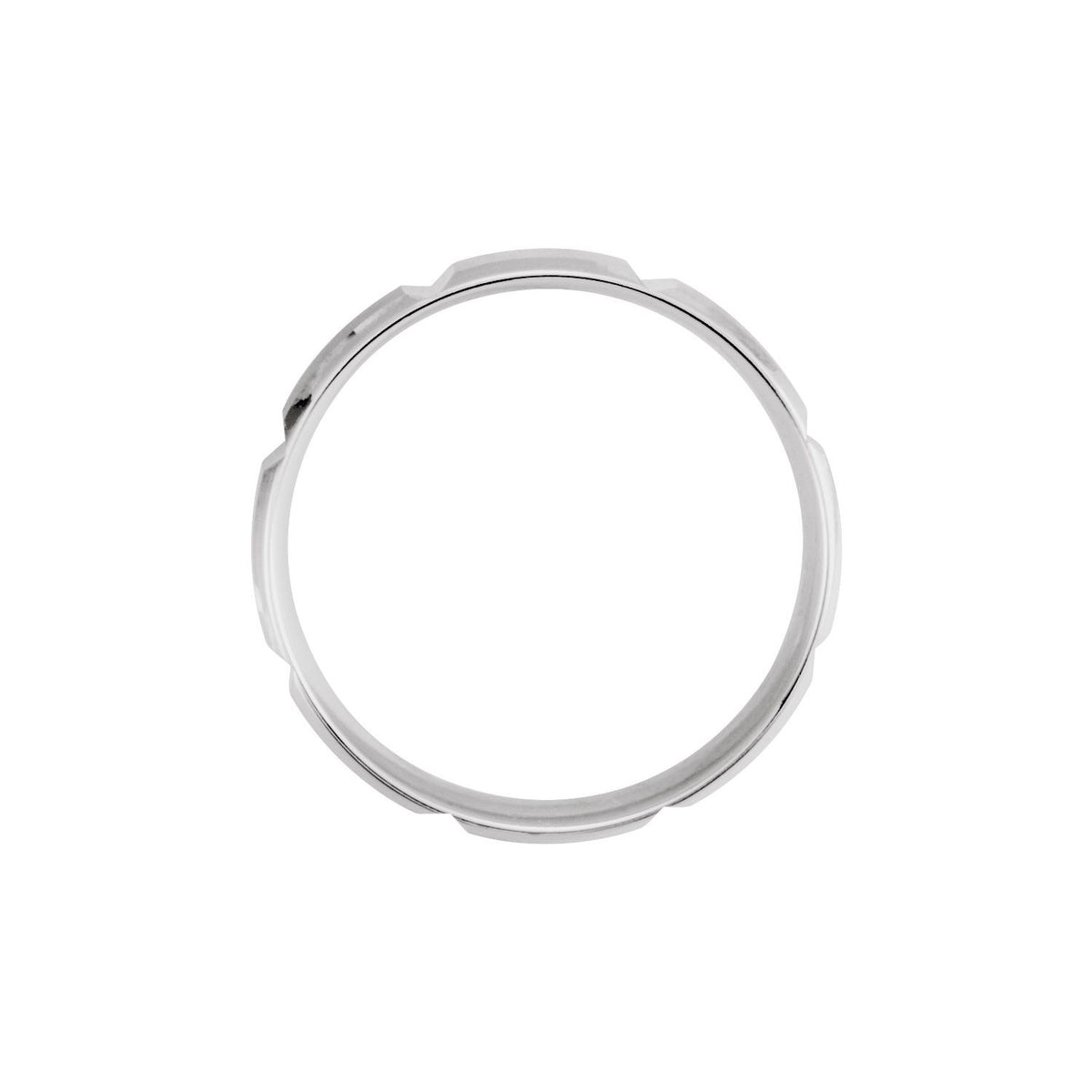 Grooved Beveled Edge Band