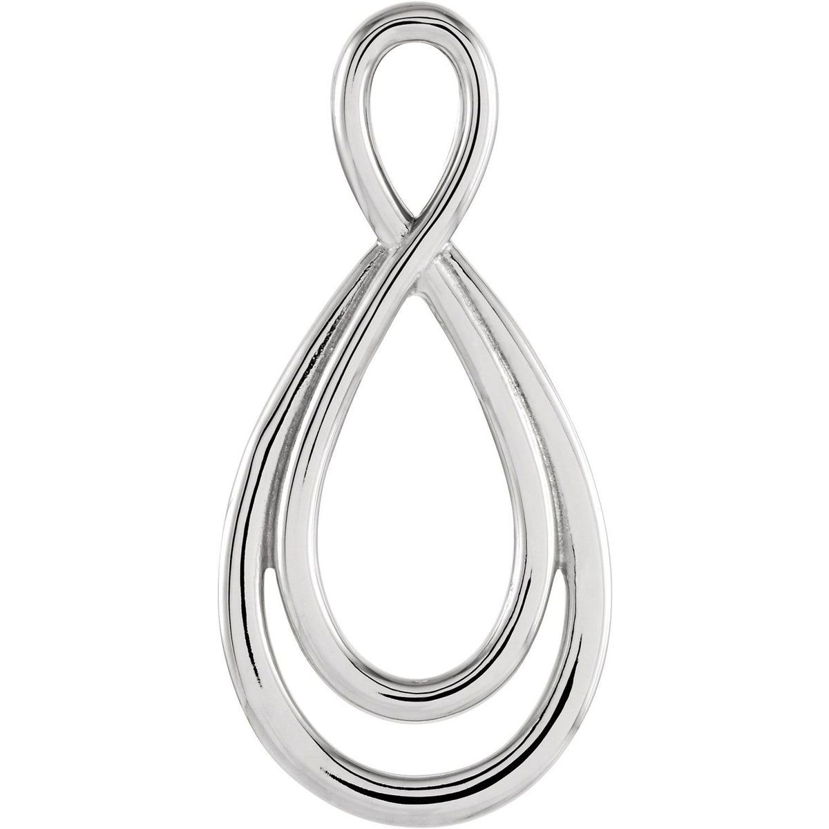 15.3x7. Infinity-Inspired Pendant