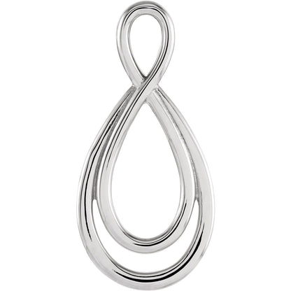 15.3x7. Infinity-Inspired Pendant