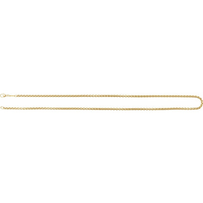 Rounded Box 24" Chain (CH1091)