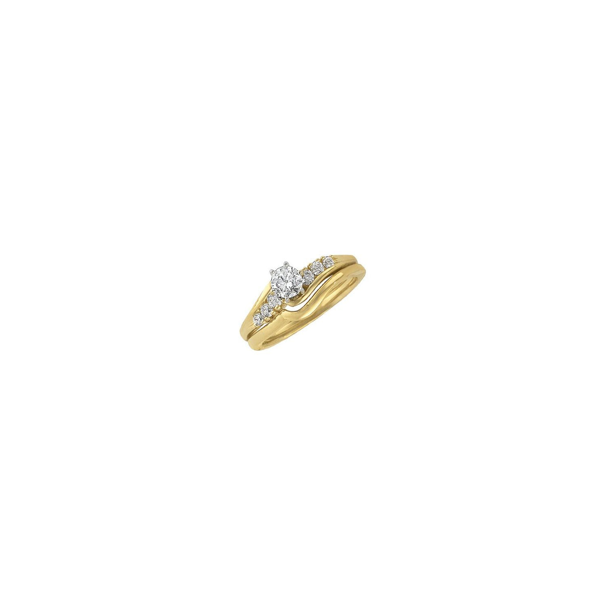 14K Yellow Gold Band, 2.8 mm