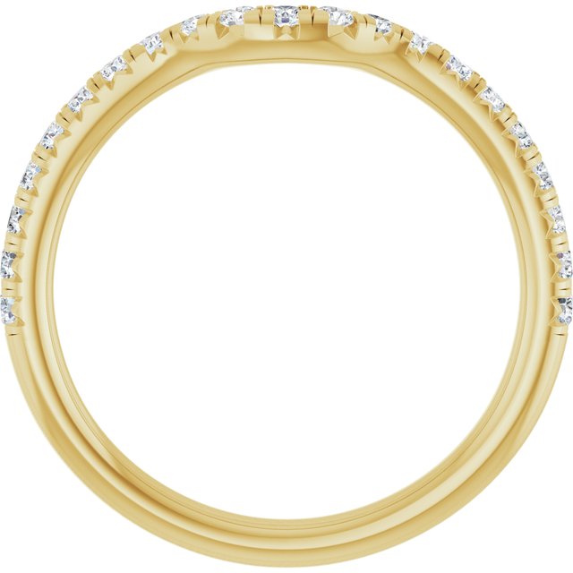 1/4 CTW Natural Diamond Matching Band