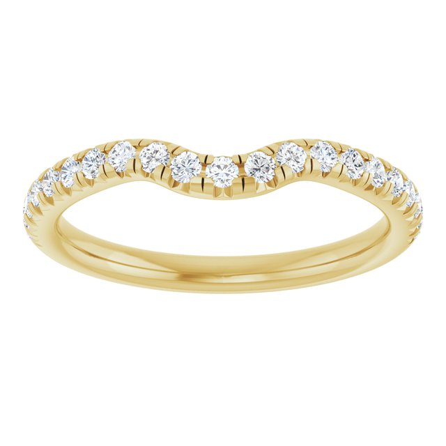 1/4 CTW Natural Diamond Matching Band