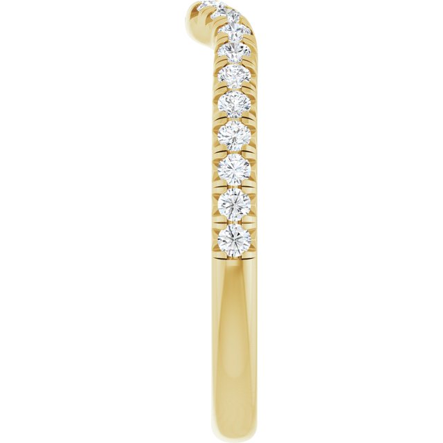 1/4 CTW Lab-Grown Diamond Matching Band