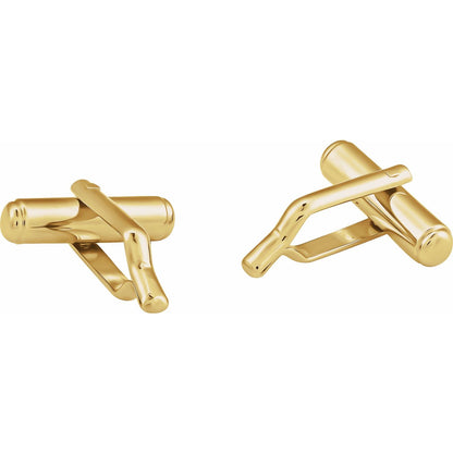 Swivel Cylinder Cuff Link Back