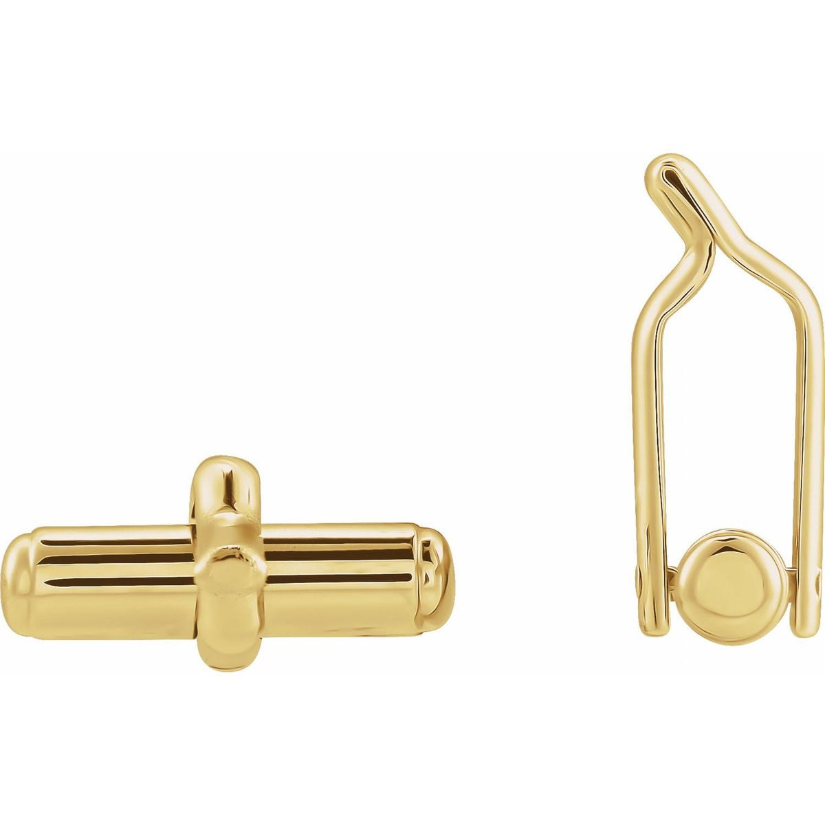 Swivel Cylinder Cuff Link Back
