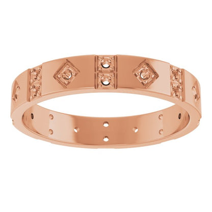 1/3 CTW Lab-Grown Diamond Mens Accented Band