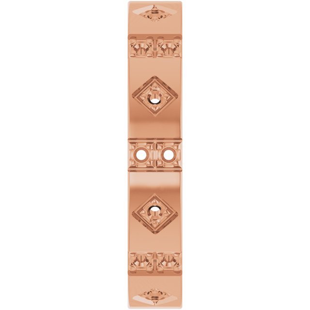 1/3 CTW Lab-Grown Diamond Mens Accented Band