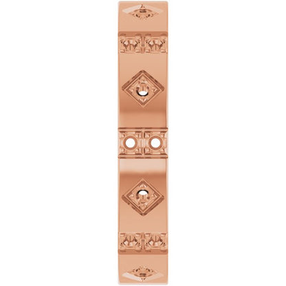 1/3 CTW Lab-Grown Diamond Mens Accented Band