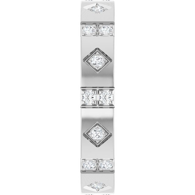 1/3 CTW Natural Diamond Mens Accented Band
