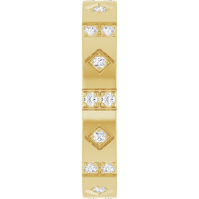 1/3 CTW Natural Diamond Mens Accented Band