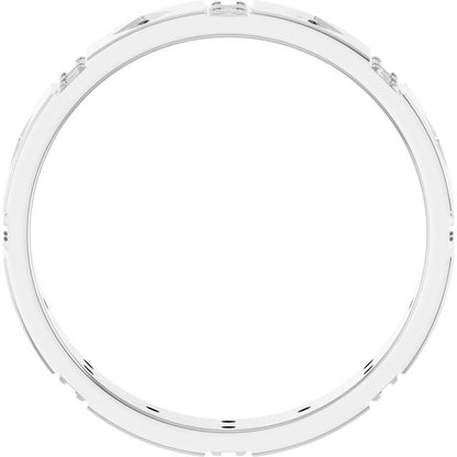 1/3 CTW Lab-Grown Diamond Mens Accented Band