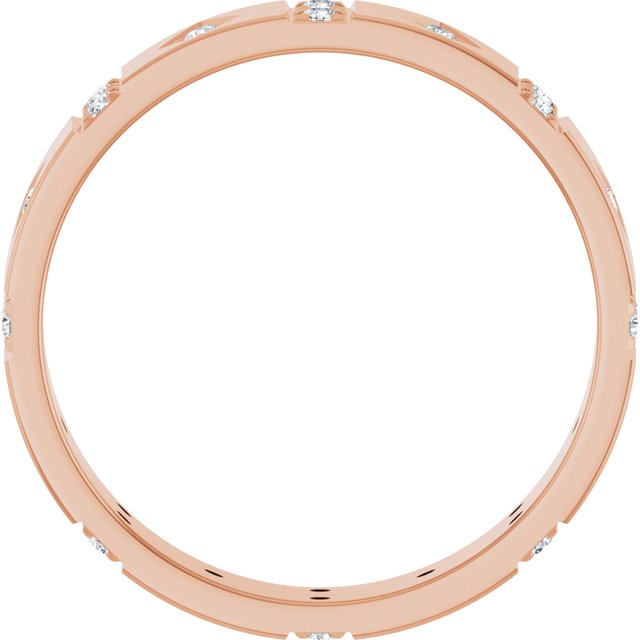 1/3 CTW Lab-Grown Diamond Mens Accented Band