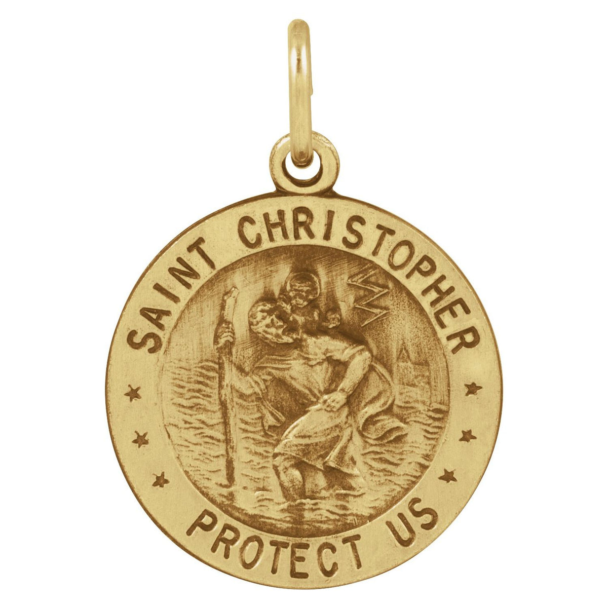 Reversible St. Christopher/U.S. Army Medal
