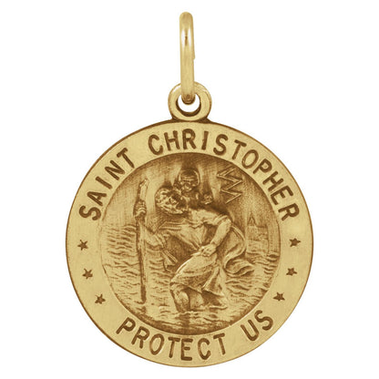 Reversible St. Christopher/U.S. Army Medal
