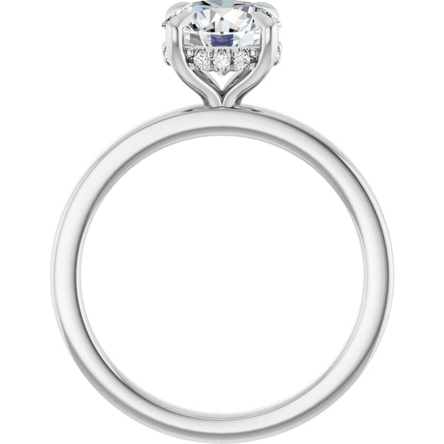 1 5/8 CTW Lab-Grown Diamond Engagement Ring