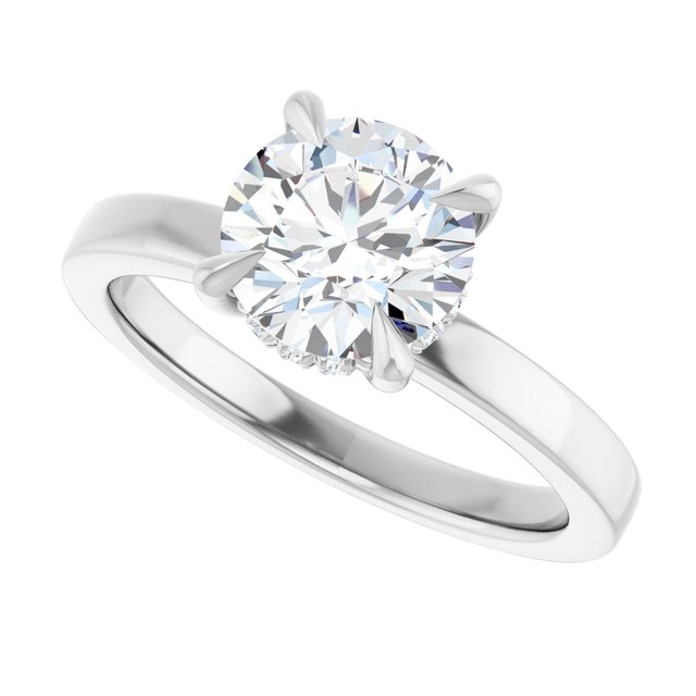 1 5/8 CTW Lab-Grown Diamond Engagement Ring